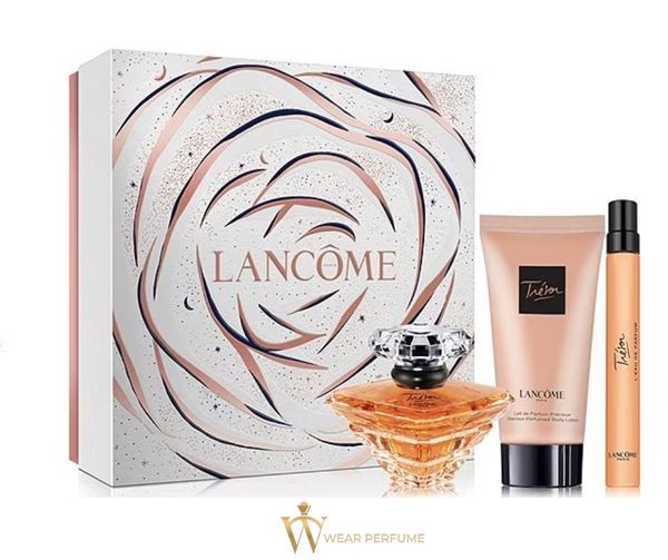  Set Nước Hoa Nữ Lancôme Trésor 3 Món (EDP 50ml, Body Lotion 50ml, EDP 10ml) 