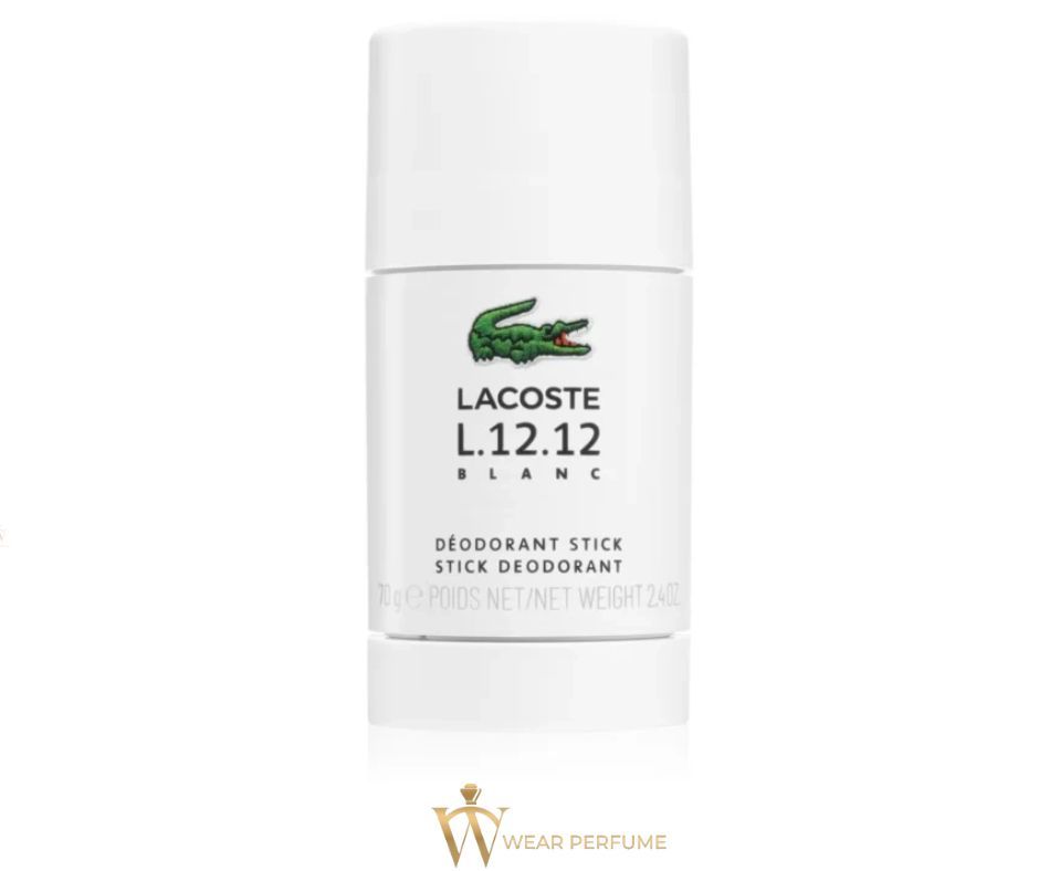  Lăn khử mùi Lacoste L.12.12 Blanc 