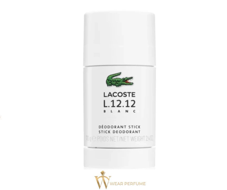  Lăn khử mùi Lacoste L.12.12 Blanc 