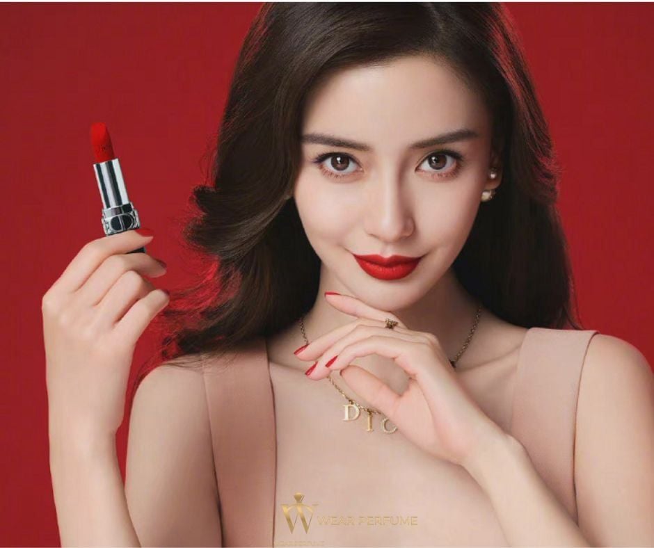  Son Dior Rouge Limited Edition 999 Velvet - Màu Đỏ Tươi (Vỏ Da Beo, Kèm túi hãng) 