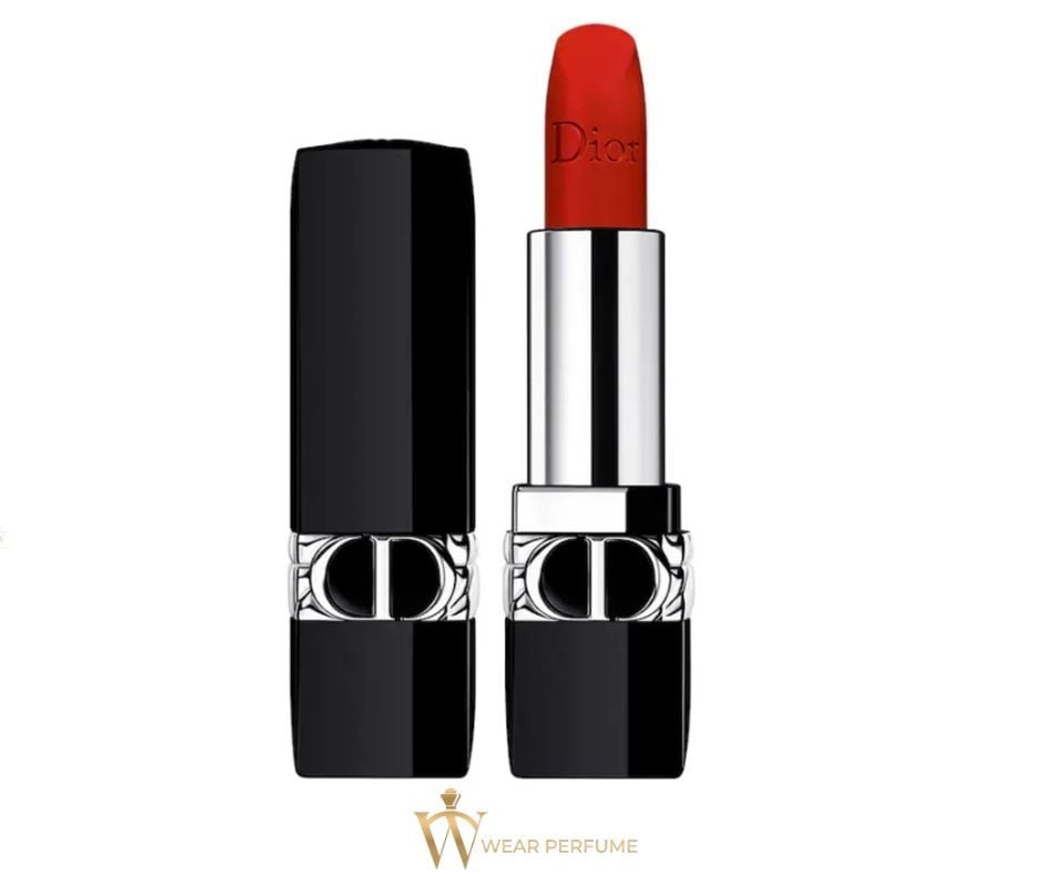  Son Dior Rouge New Matte 846 Concorde -  Màu Đỏ Cam Cháy 
