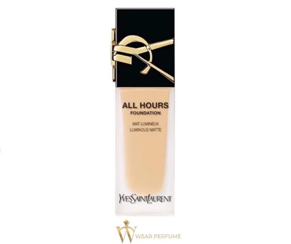  Kem Nền YSL All Hours Foundation Mat Lumineux Luminous SPF20 / PA +++ - Che Phủ Hoàn Hảo 