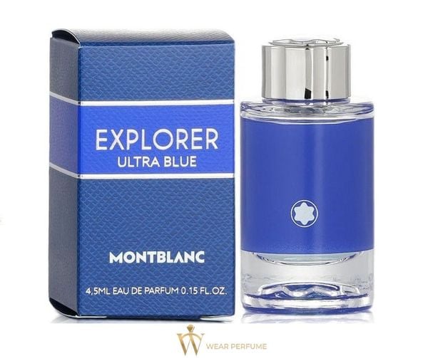  Montblanc Explorer Ultra Blue EDP Mini 4.5 ML 