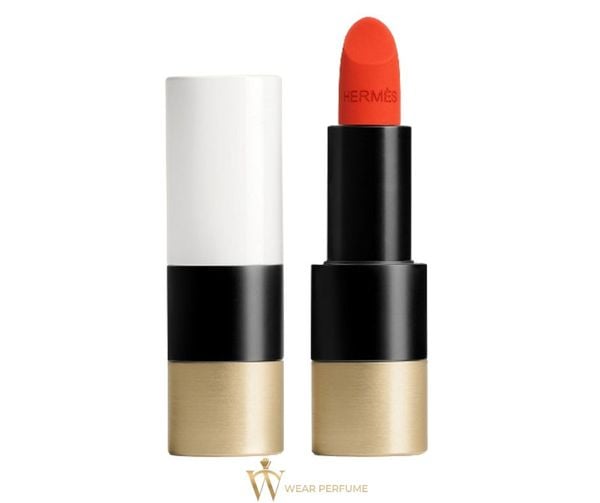  Son Hermes Matte Màu 53 Rouge Orange - Đỏ Cam 