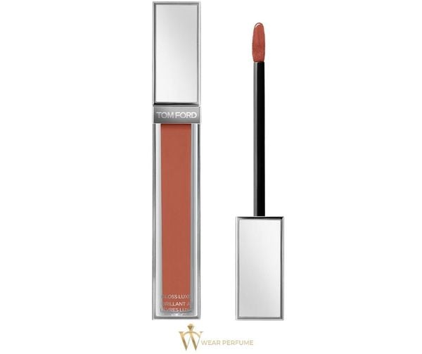  Son Kem Tom Ford Gloss Luxe Lip Gloss 08 Inhibition -  Màu Cam Đất 