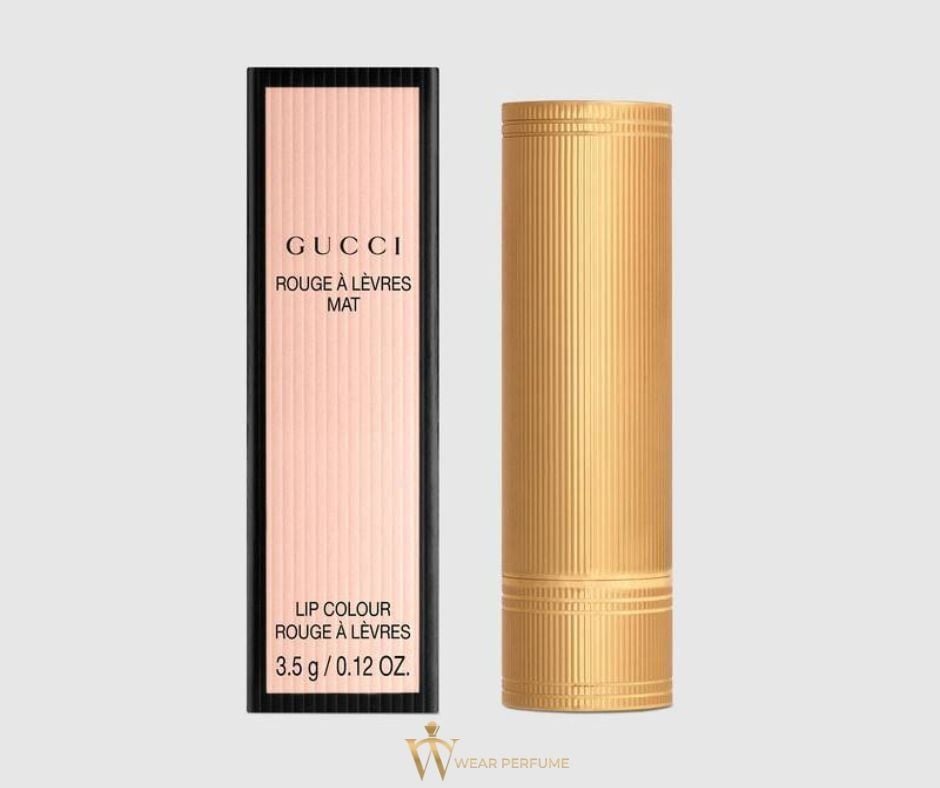  Son Lì Gucci Rouge À Lèvres Mat 210 Julie Rose - Màu Nâu Đất 