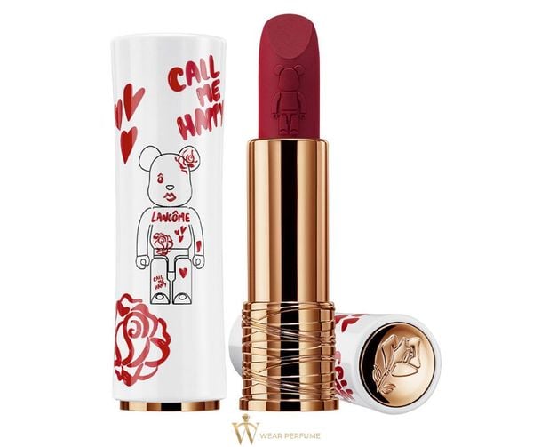  Son Lancome x Bearbrick 299 French Cashmere - Màu Cam Đất (Phiên Bản Giới Hạn) 