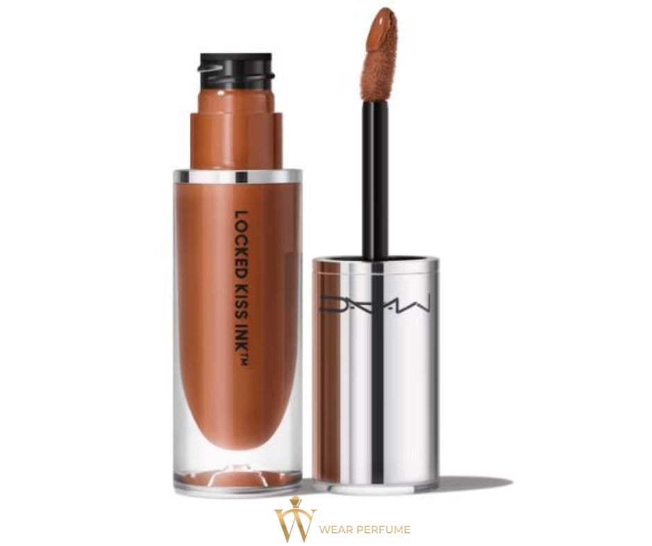  Son MAC 92 Brazen Locked Kiss Ink 24HR - Màu Đỏ Cam Gạch 