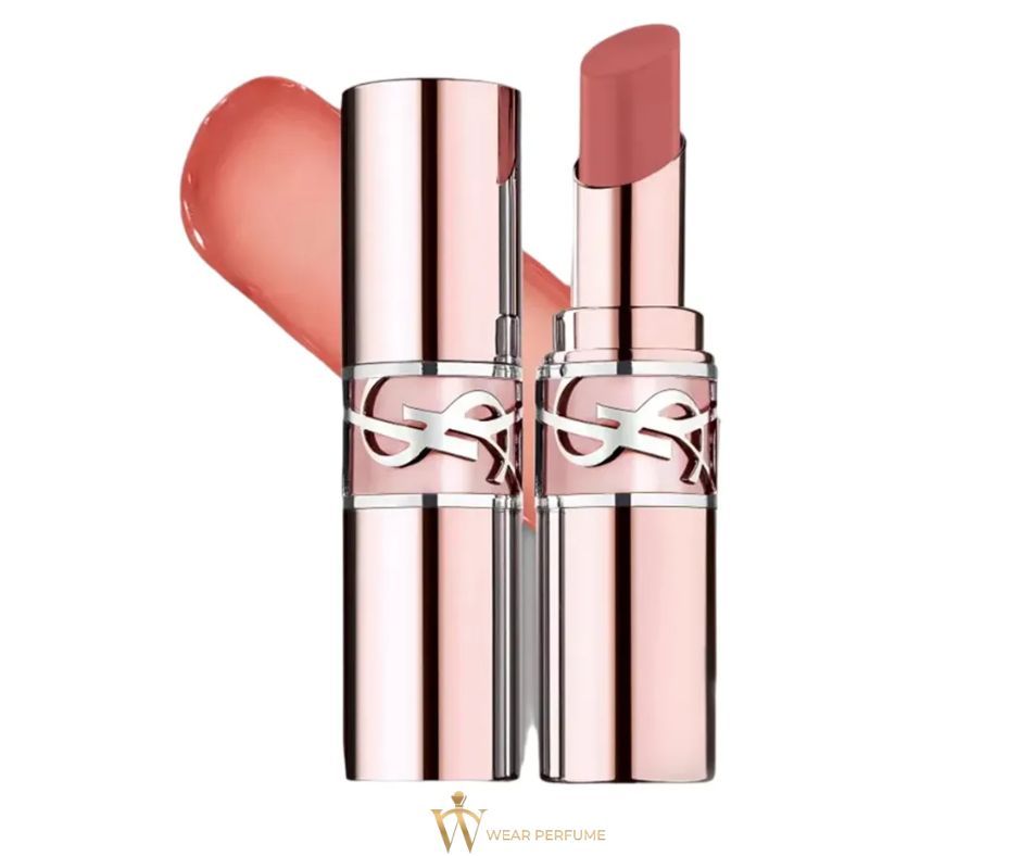  Son Dưỡng YSL Loveshine Candy Glow 3B Rosewood Blush - Màu Hồng Gỗ 