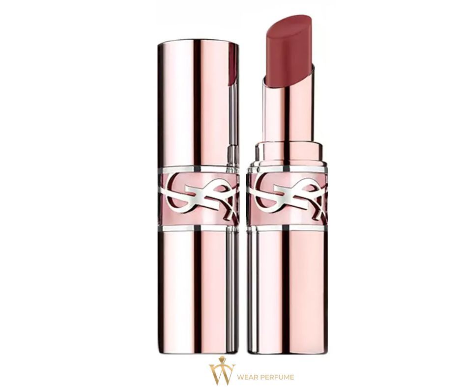  Son YSL Loveshine Candy Glow 7B Nude Pleasure - Màu Cam Nude 
