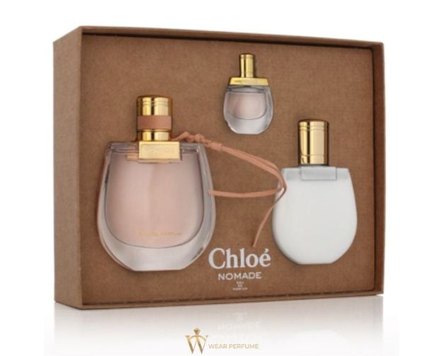  Giftset Chloé Nomade EDP 3pcs 