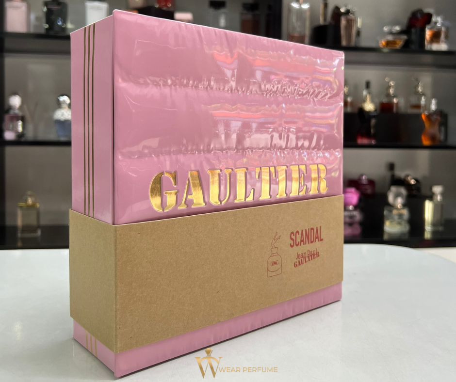  Gift Set Jean Paul Gaultier Scandal 3pcs ( EDP 80ml & Lotion Dưỡng Da 75ml & EDP 10ml ) 