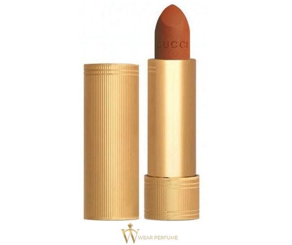  Son Gucci Matte 217 Valeria Rose - Màu Hồng Cam Đất 