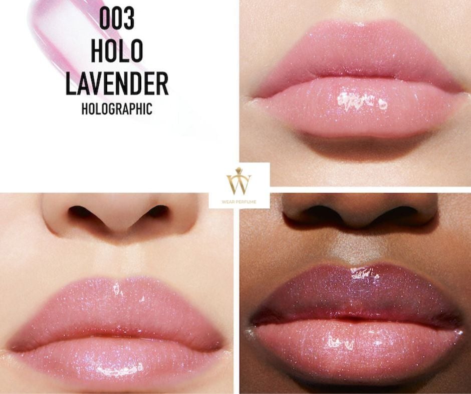  Son Dưỡng Dior Addict Lip Maximizer 003 Holo Lavender -  Màu Hồng Nhũ 