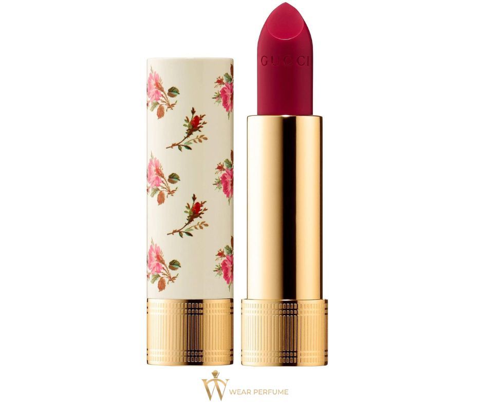  Son Gucci Rouge À Lèvres Satin Lipstick 508 Diana Amber - Màu Đỏ Ruby 