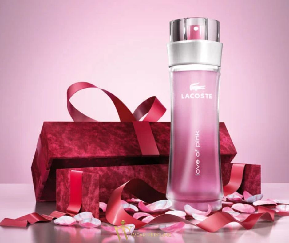 lacoste love pink