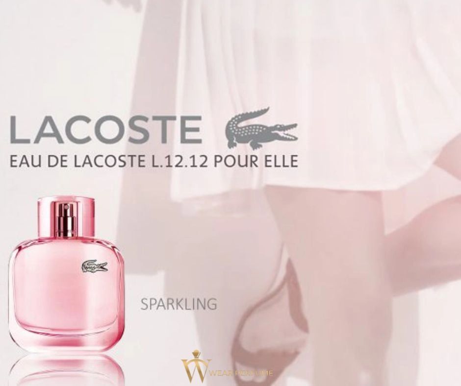  Lacoste Eau de Lacoste L.12.12 Pour Elle Sparkling 90ML 