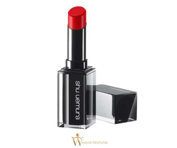  Son Shu Uemura 163 vỏ đen Mini – Màu Đỏ Tươi Đẹp Mê Hồn 