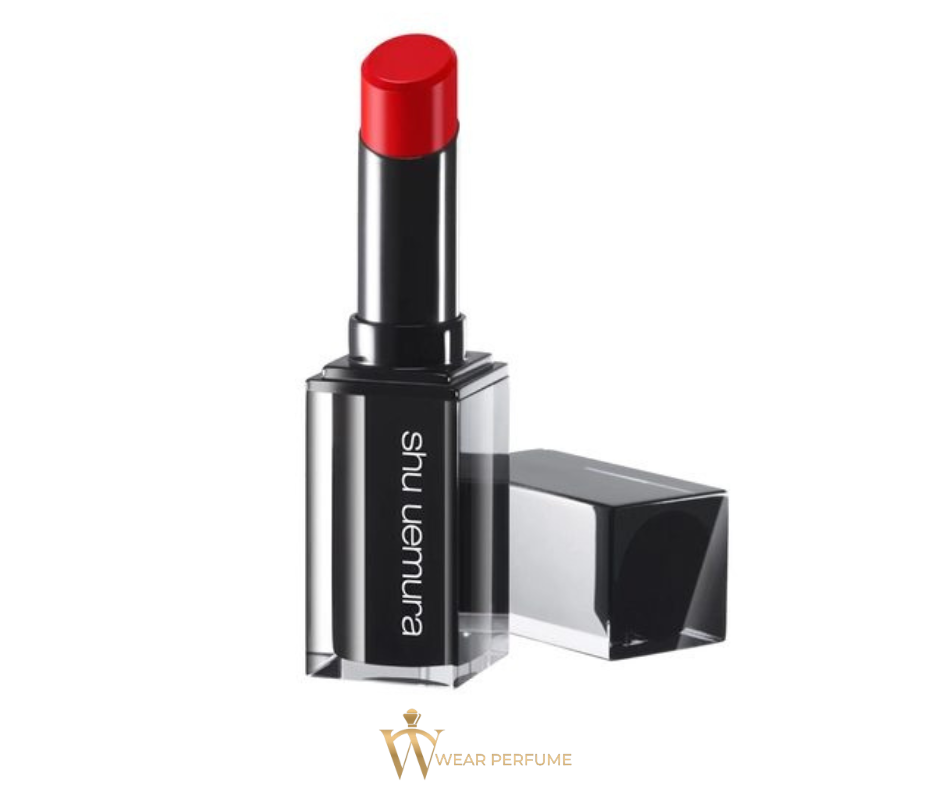  Son Shu Uemura 163 vỏ đen Mini – Màu Đỏ Tươi Đẹp Mê Hồn 