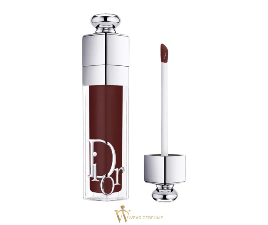  Son Dưỡng Dior Addict Lip Maximizer 020 Mahogany Đỏ Nâu 