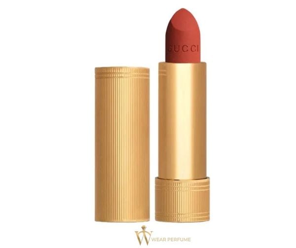  Son Gucci Matte 312 Frances Fire - Màu Cam Cháy 