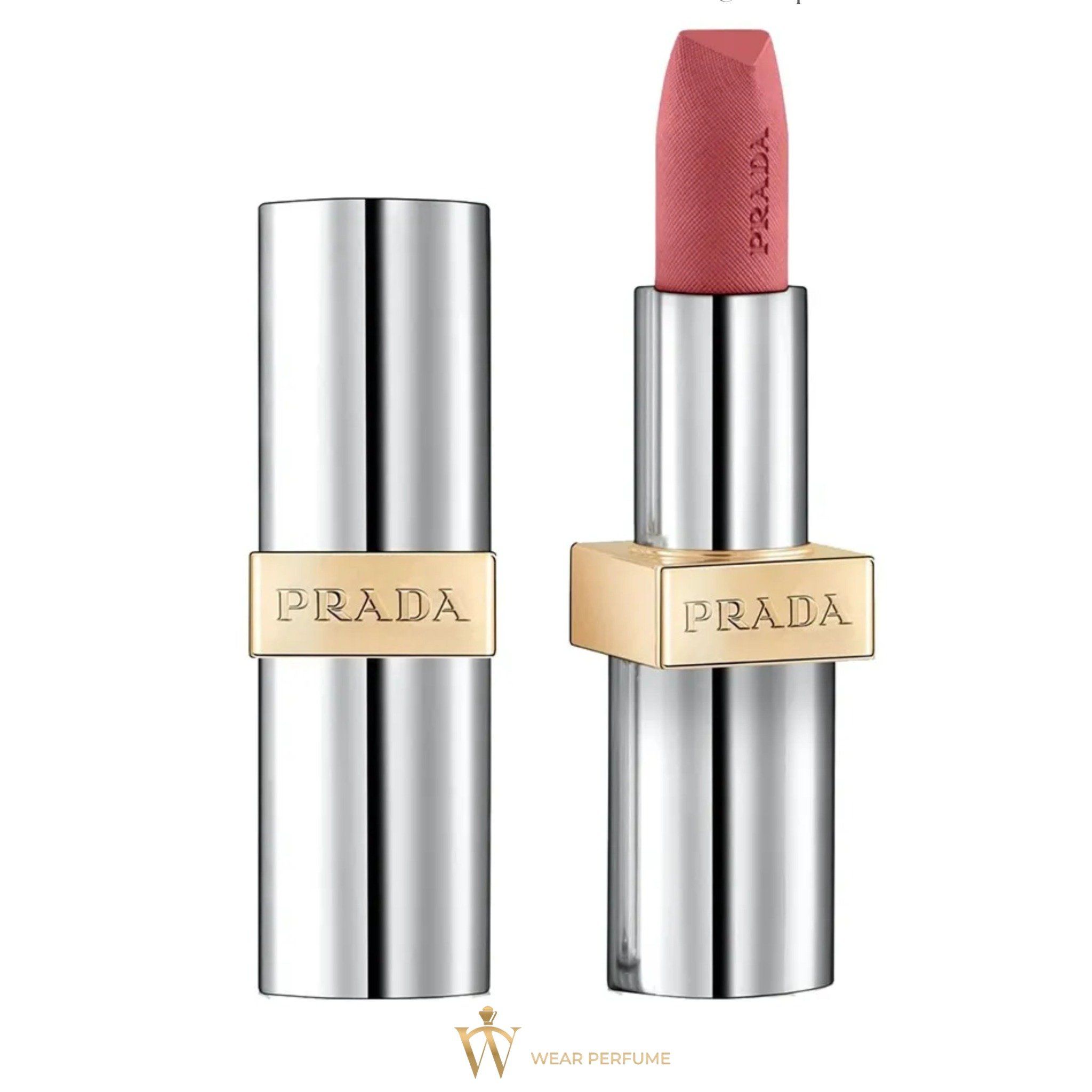  Son Prada Monochrome Soft Matte lipstick Light U018 Pink - Màu Hồng Nhạt 