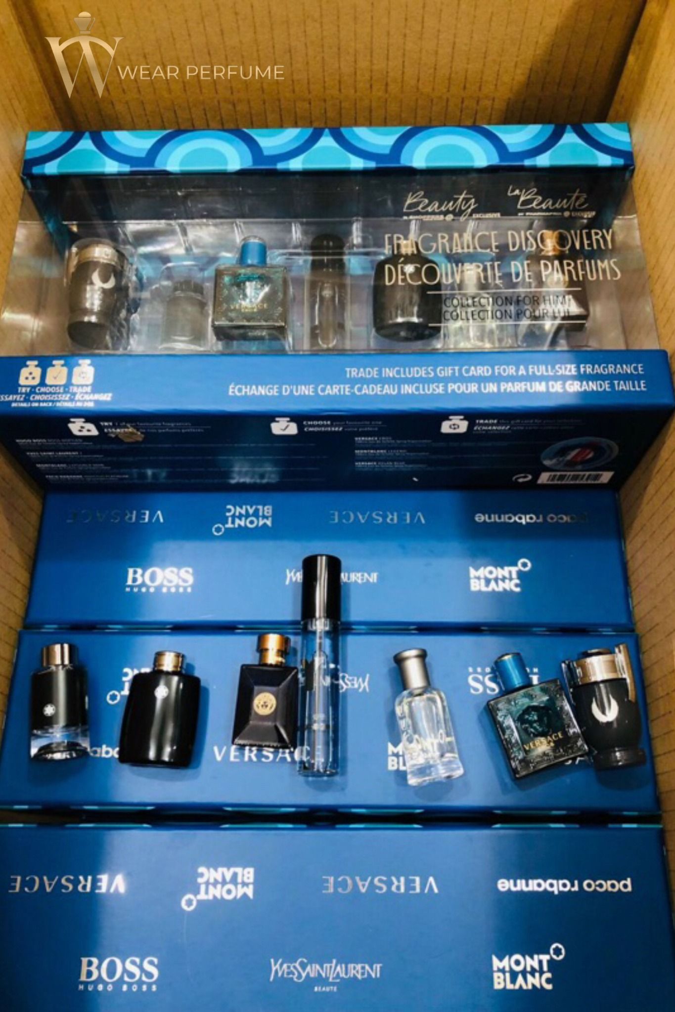  Set Nước Hoa Mini Fragrance Discovery Nam 7 chai 