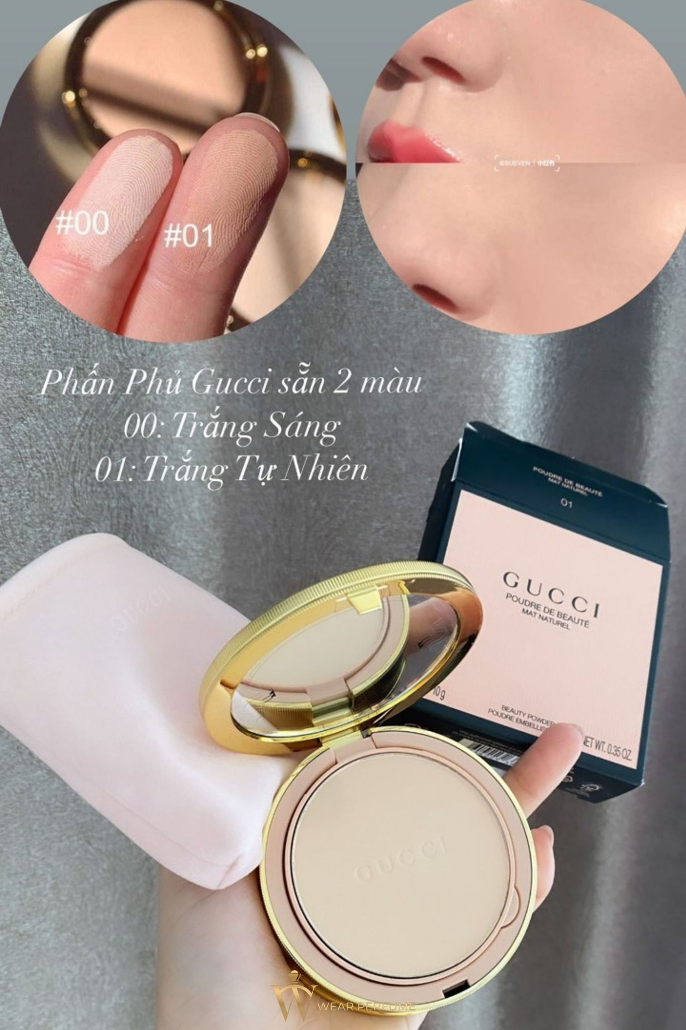  Phấn Phủ Gucci Poudre De Beauté Mat Naturel 10g 