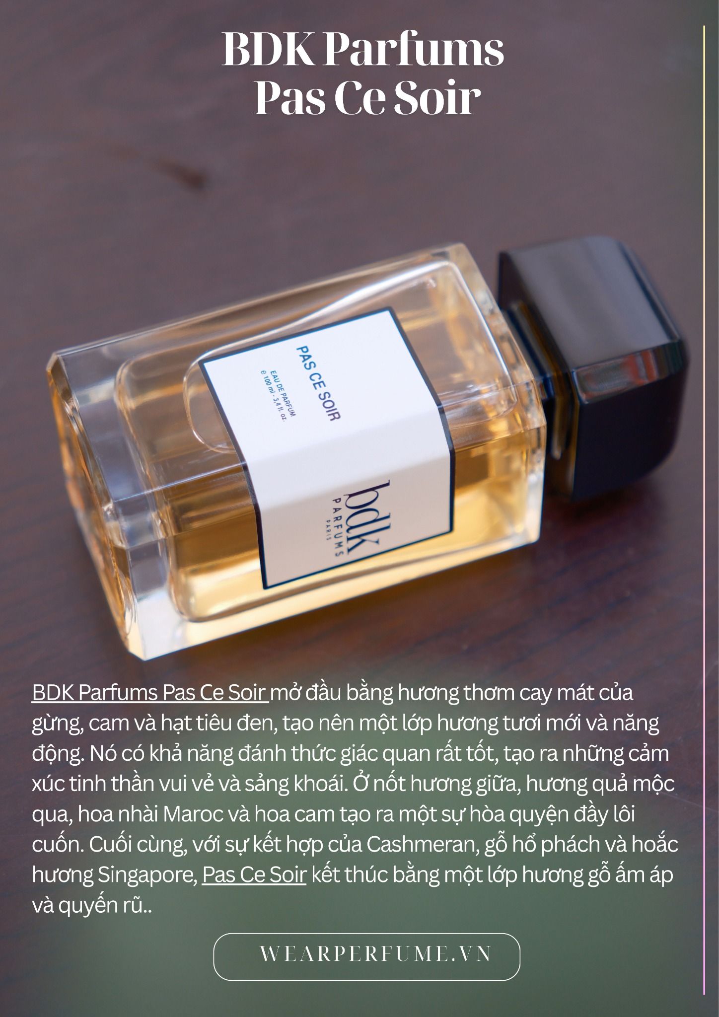  BDK Parfums Pas Ce Soir 