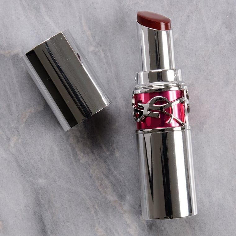  Son YSL Rouge Volupte Candy Glaze 3 Cacao No Boundary – Màu Đỏ Nâu 