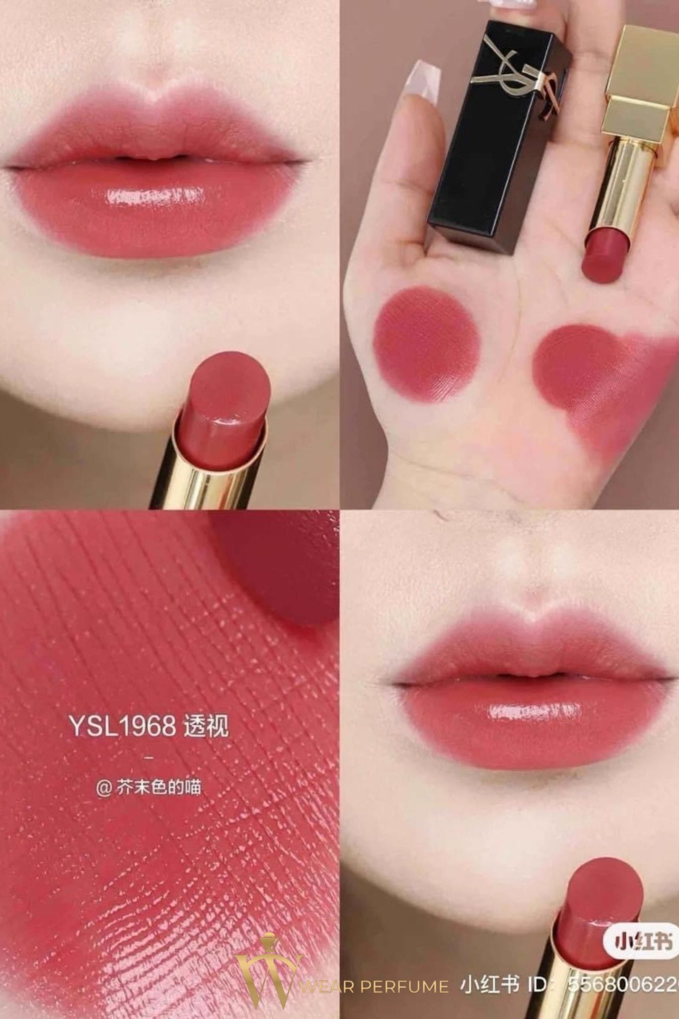  Son YSL The Bold 1968 Nude Statement - Hồng Cam Đất 