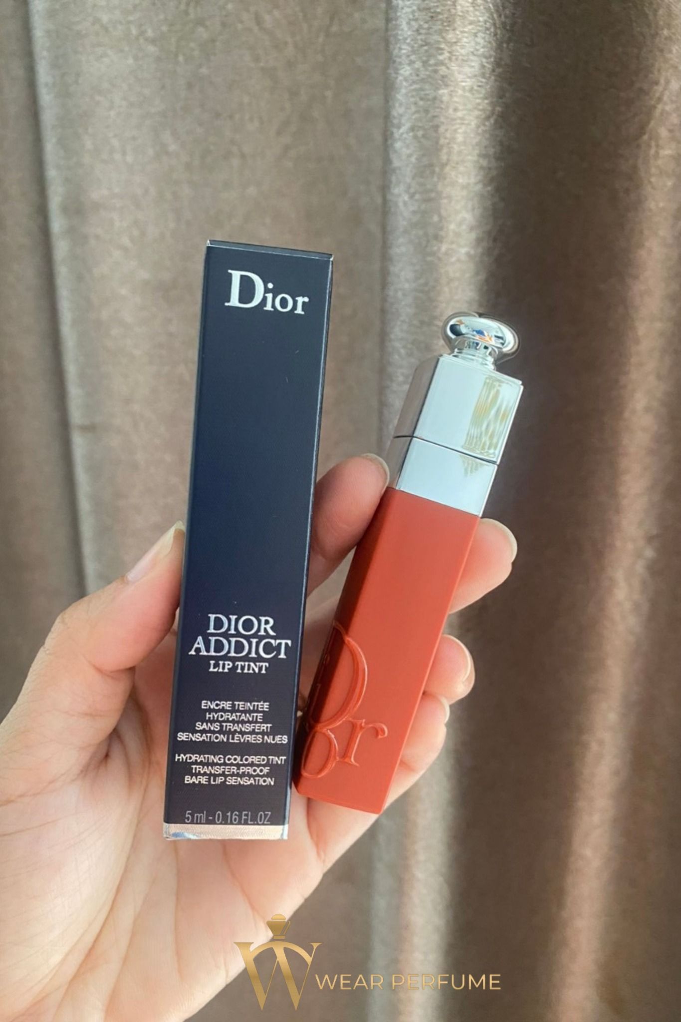  Son Dior Addict Lip Tattoo 421 Natural Tea - Cam Nâu Đất 