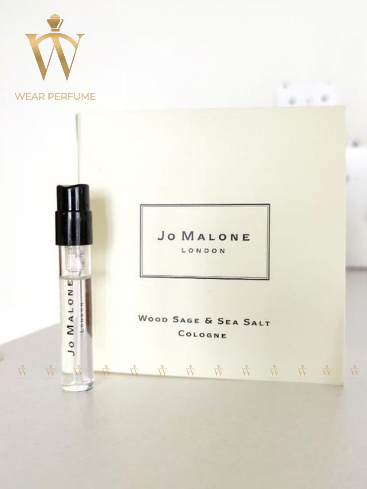  Vial Jo MaLone Wood Sage & Sea Salt 1.5ml 