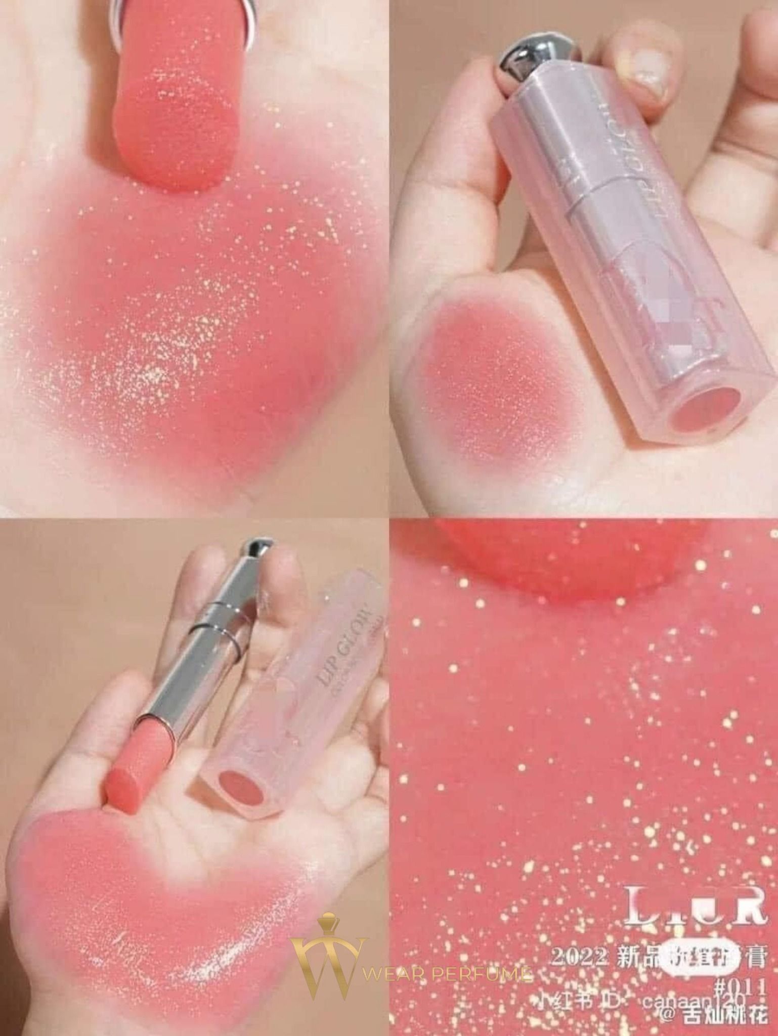  Son Dưỡng Dior Addict Lip Glow Màu 011 Rose Gold ( Mới Nhất ) 