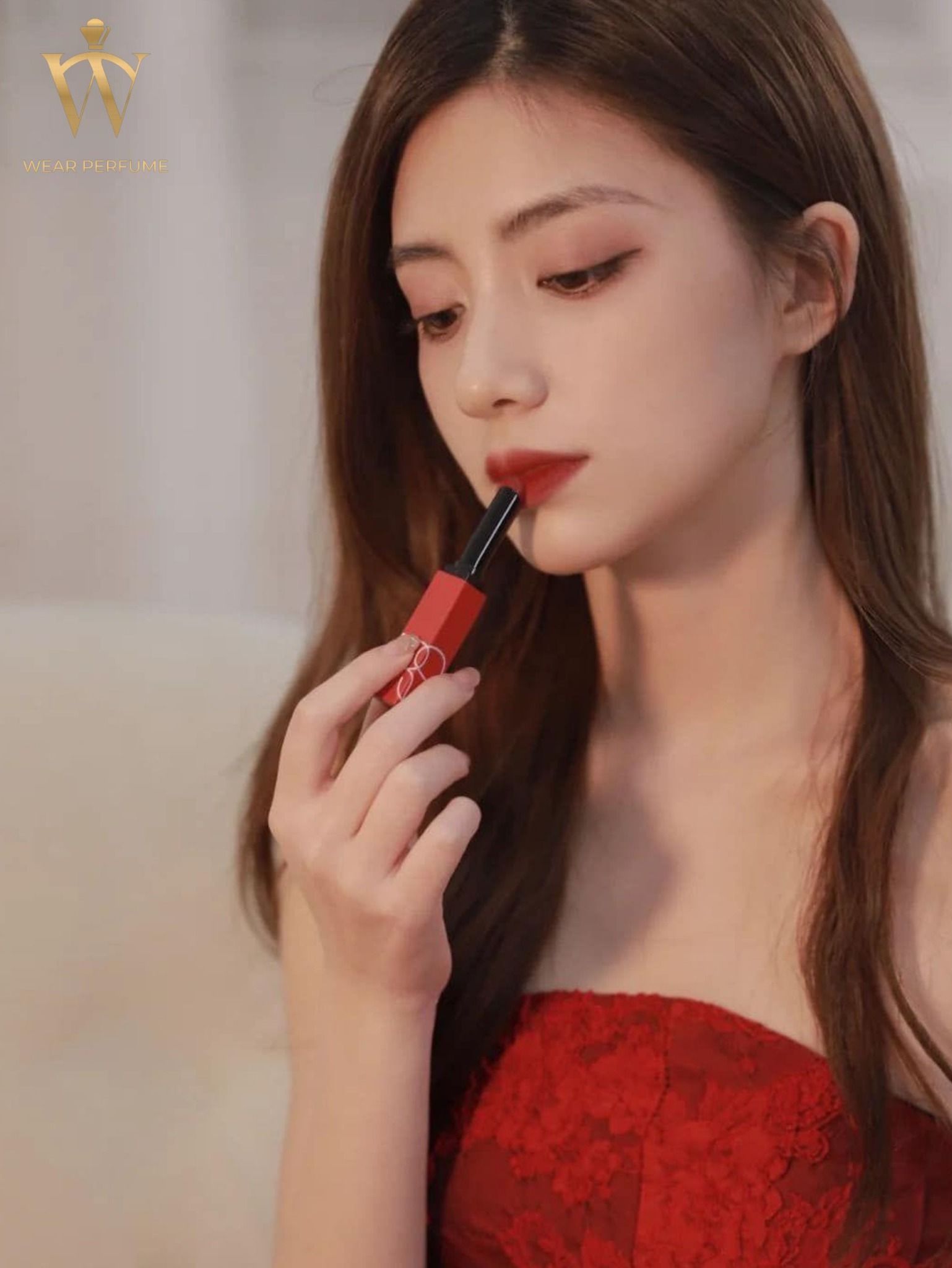  Son Nars Powermatte Lipstick 133 Too Hot To Hold - Màu Đỏ Cam Cháy 
