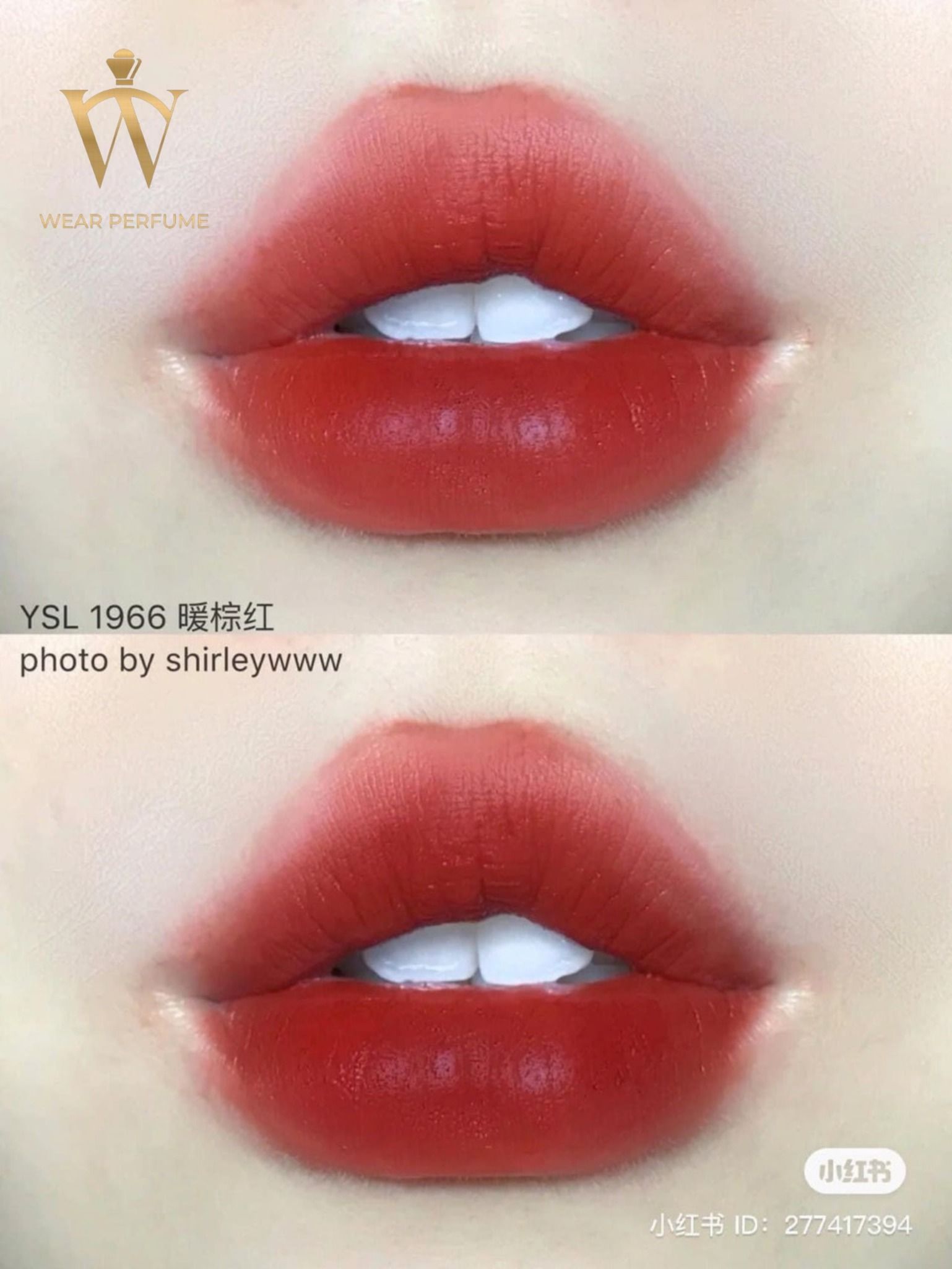 Son YSL The Slim Màu 1966 Rouge Đỏ Đất 