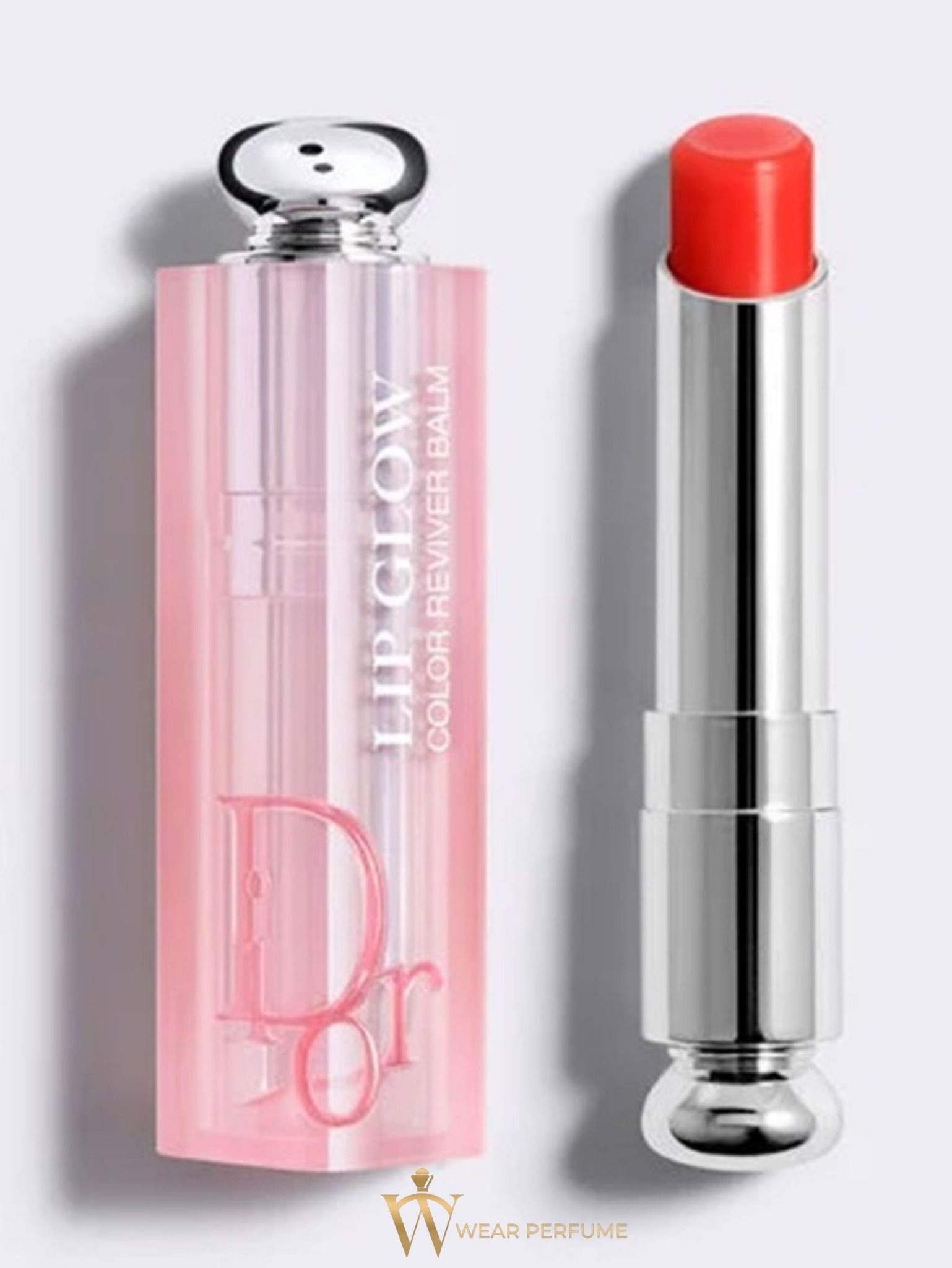  Son Dưỡng Dior Addict Lip Glow Màu 025 Seoul Scarlet - Đỏ Cam 