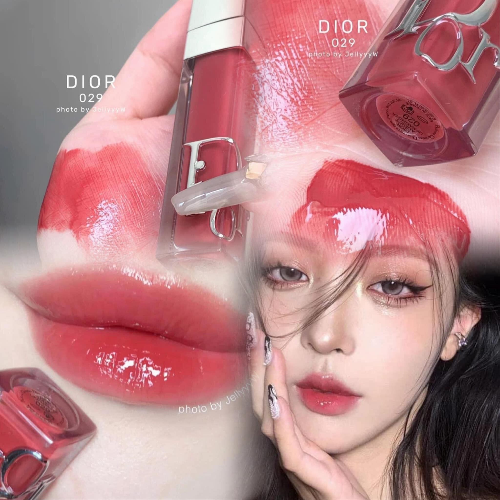  Son Dưỡng Dior Addict Lip Maximizer 029 Intense Grape - Màu Hồng Nho (Tặng Kèm Túi Hãng) 