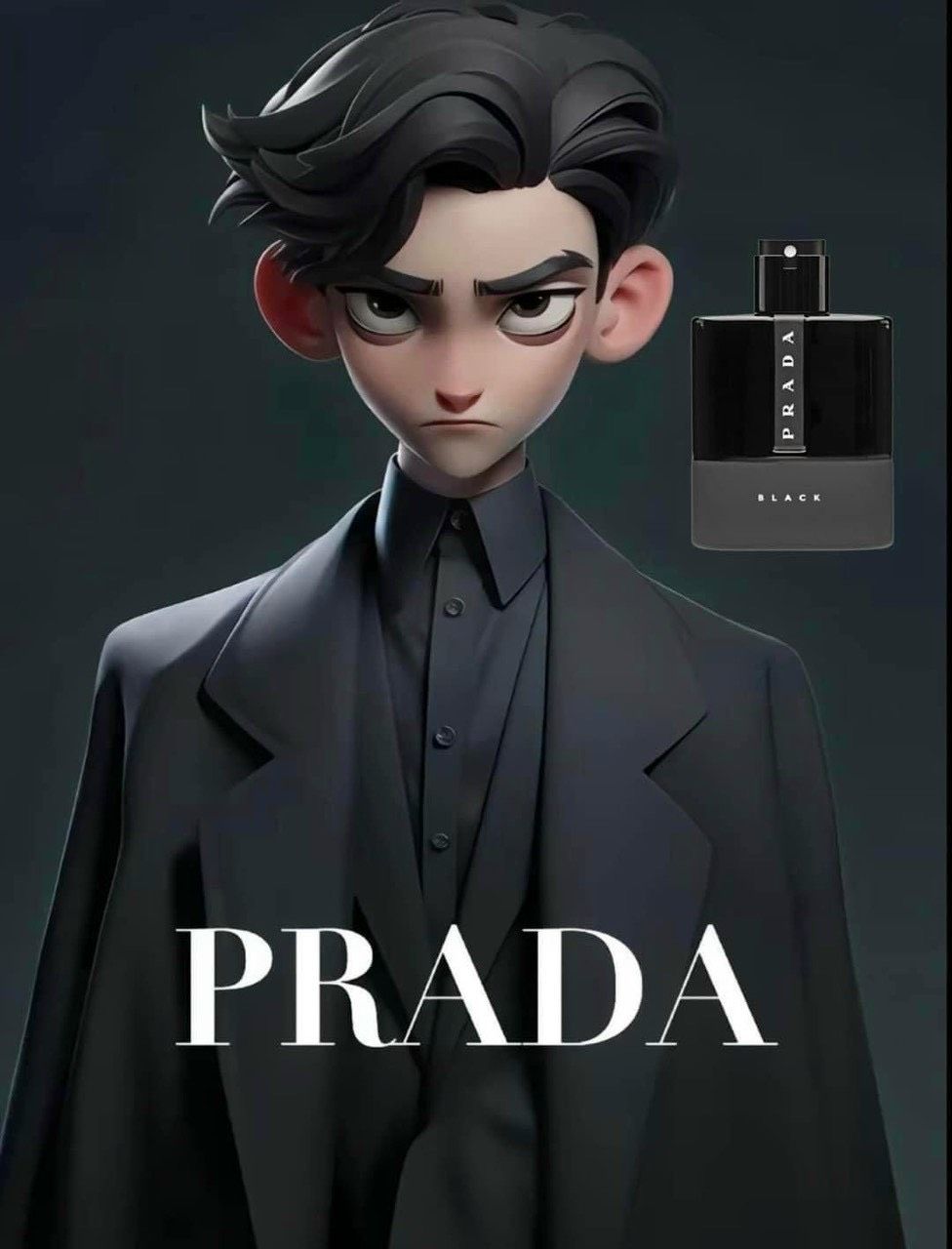  Prada Luna Rossa Black EDP 100ML 