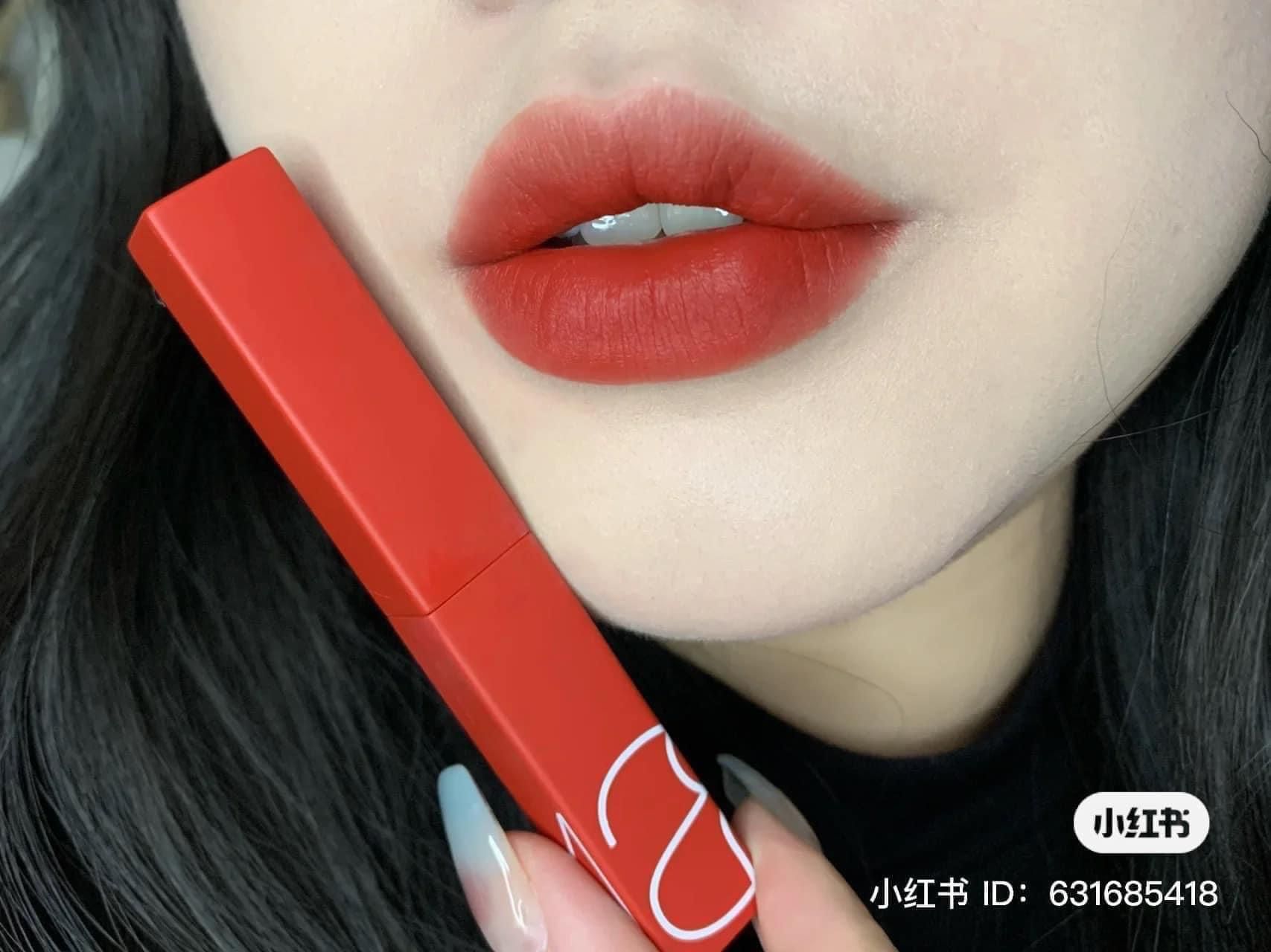  Son Nars Powermatte Lipstick 133 Too Hot To Hold - Màu Đỏ Cam Cháy 
