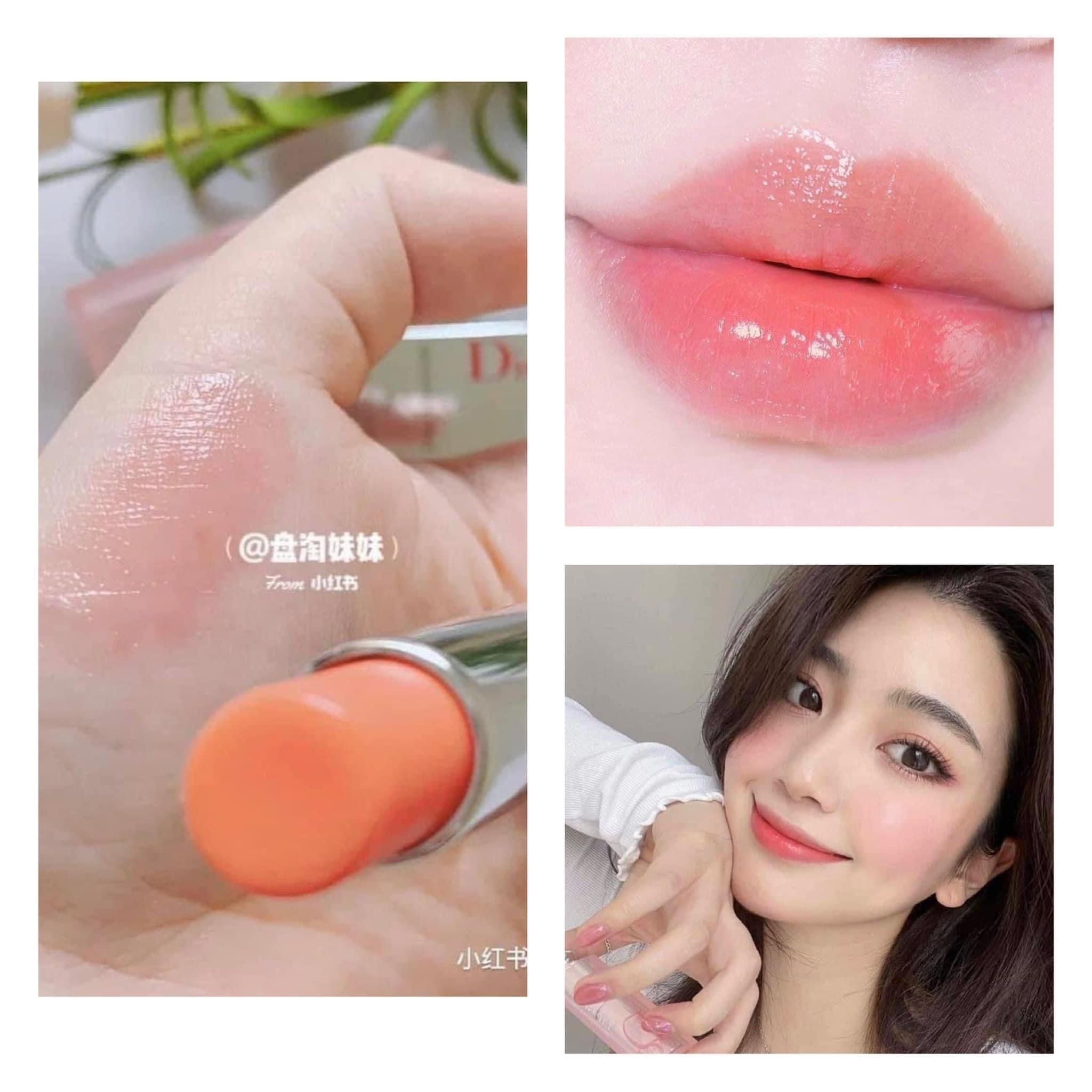  Son Dưỡng Dior Addict Lip Glow Màu 004 Coral - Cam San Hô 