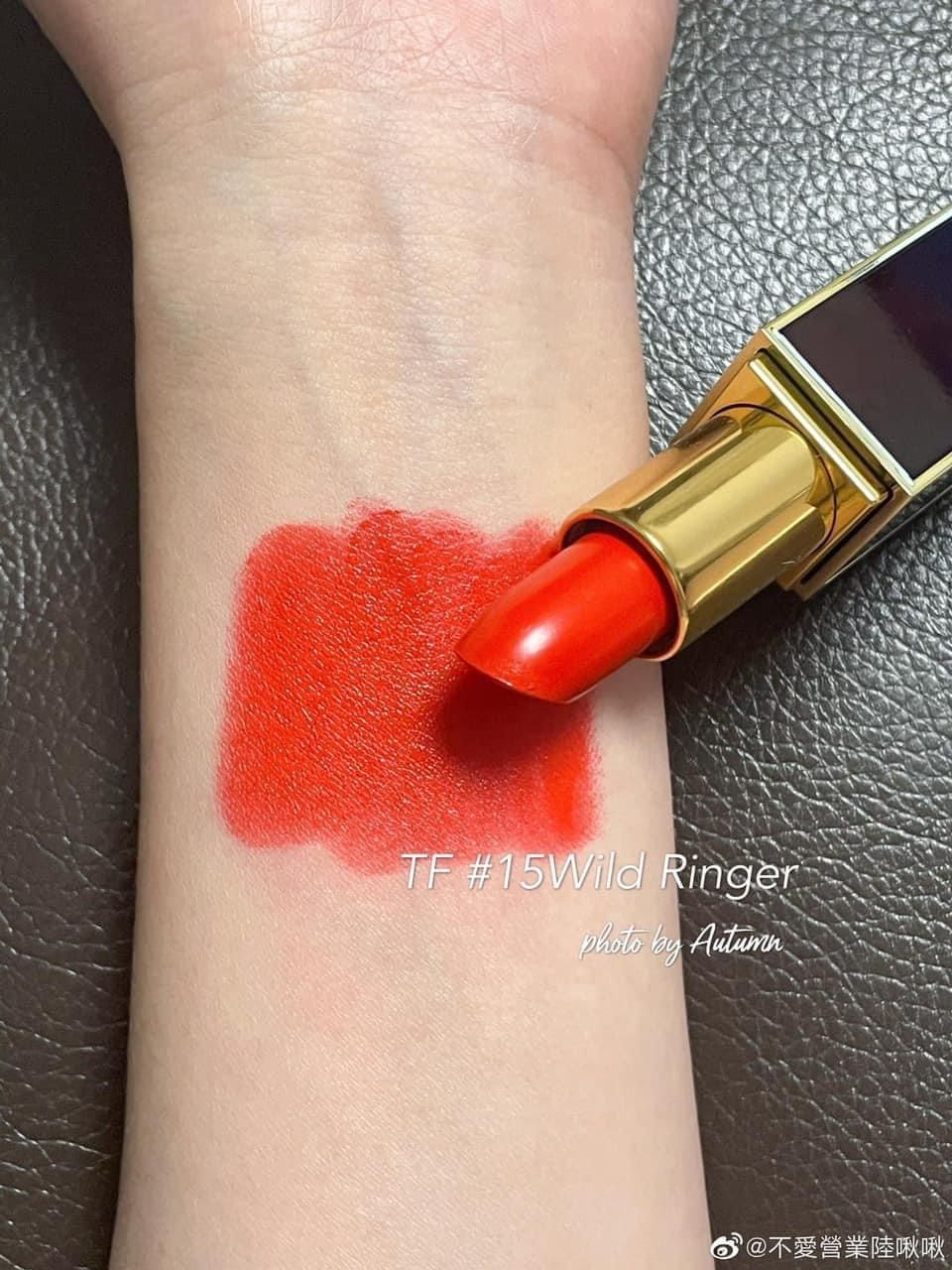  Son Tom Ford Màu 15 Wild Ginger Đỏ Cam 