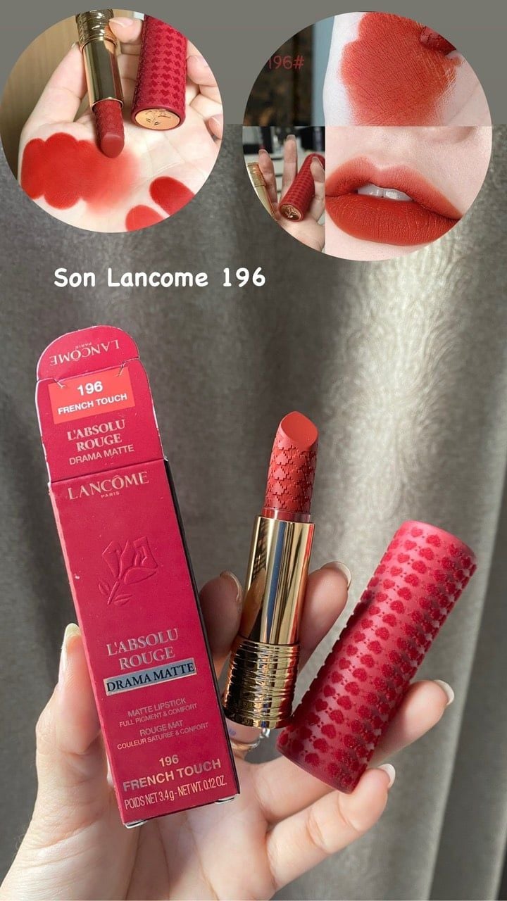  Son Lancome L'absolu Rouge Drama Matte bản Limited 2024 