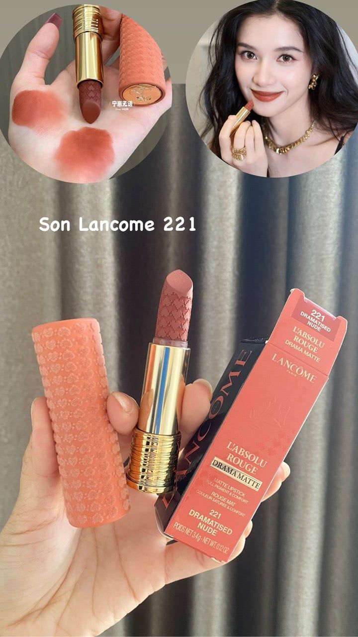  Son Lancome L'absolu Rouge Drama Matte bản Limited 2024 