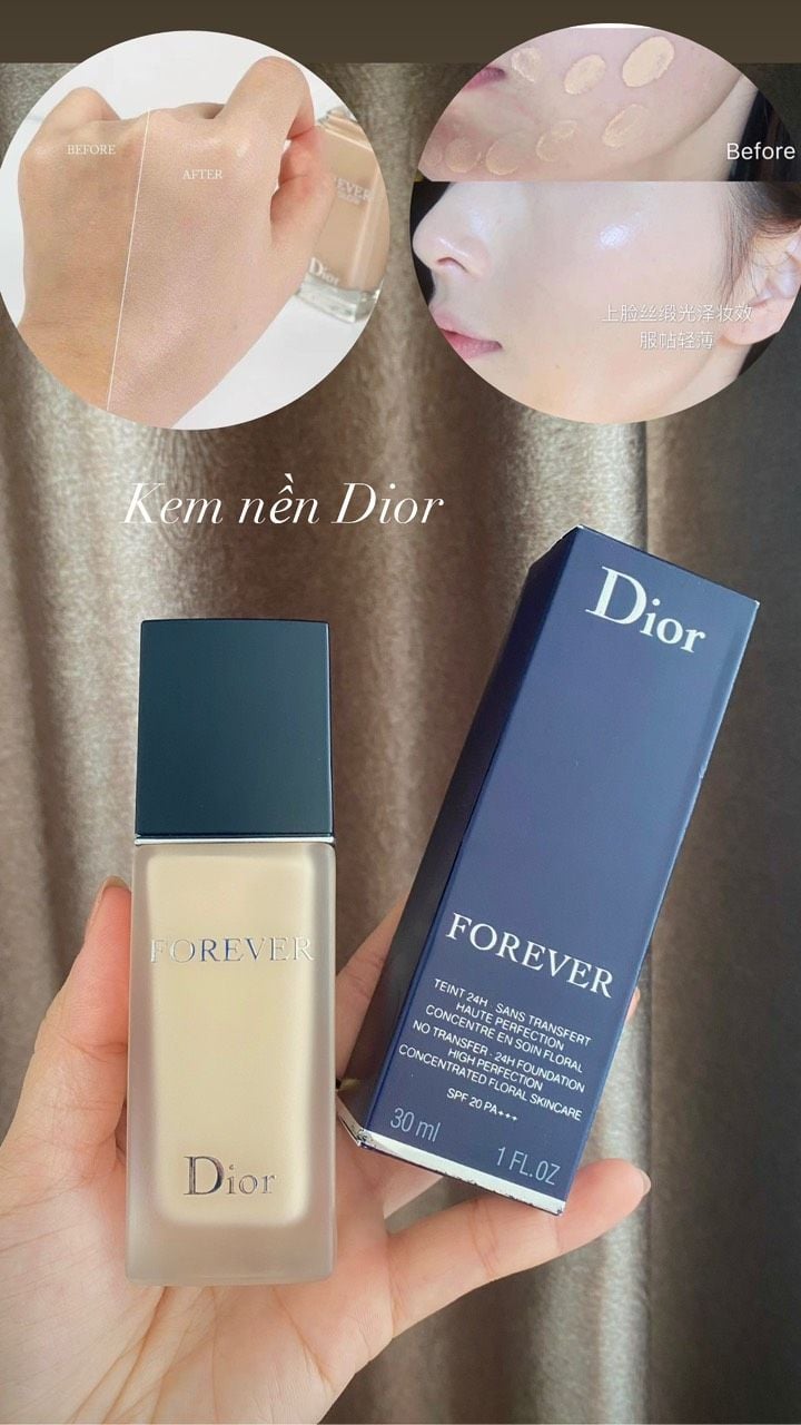  Kem Nền Dior Forever 24H Matte Foundation PA+++ 30ML 
