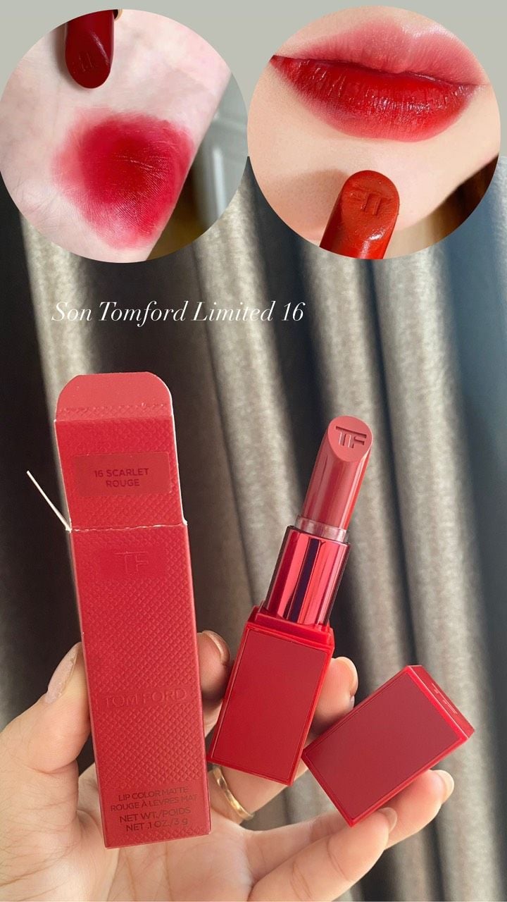  Son Tom Ford 16 Scarlet Rouge Matte (Limited 2024) 