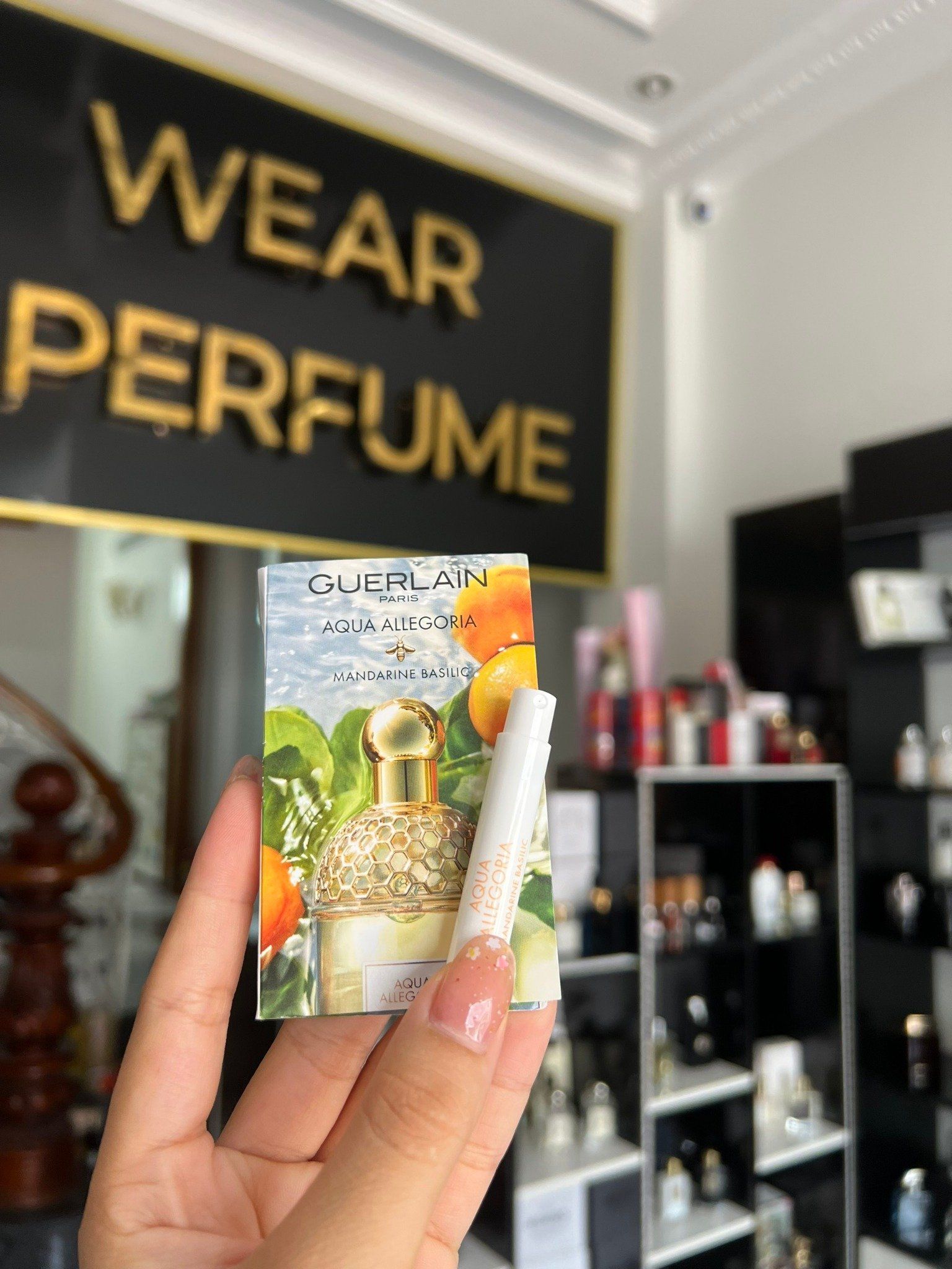  Vial Guerlain Aqua Allegoria Mandarine Basilic 