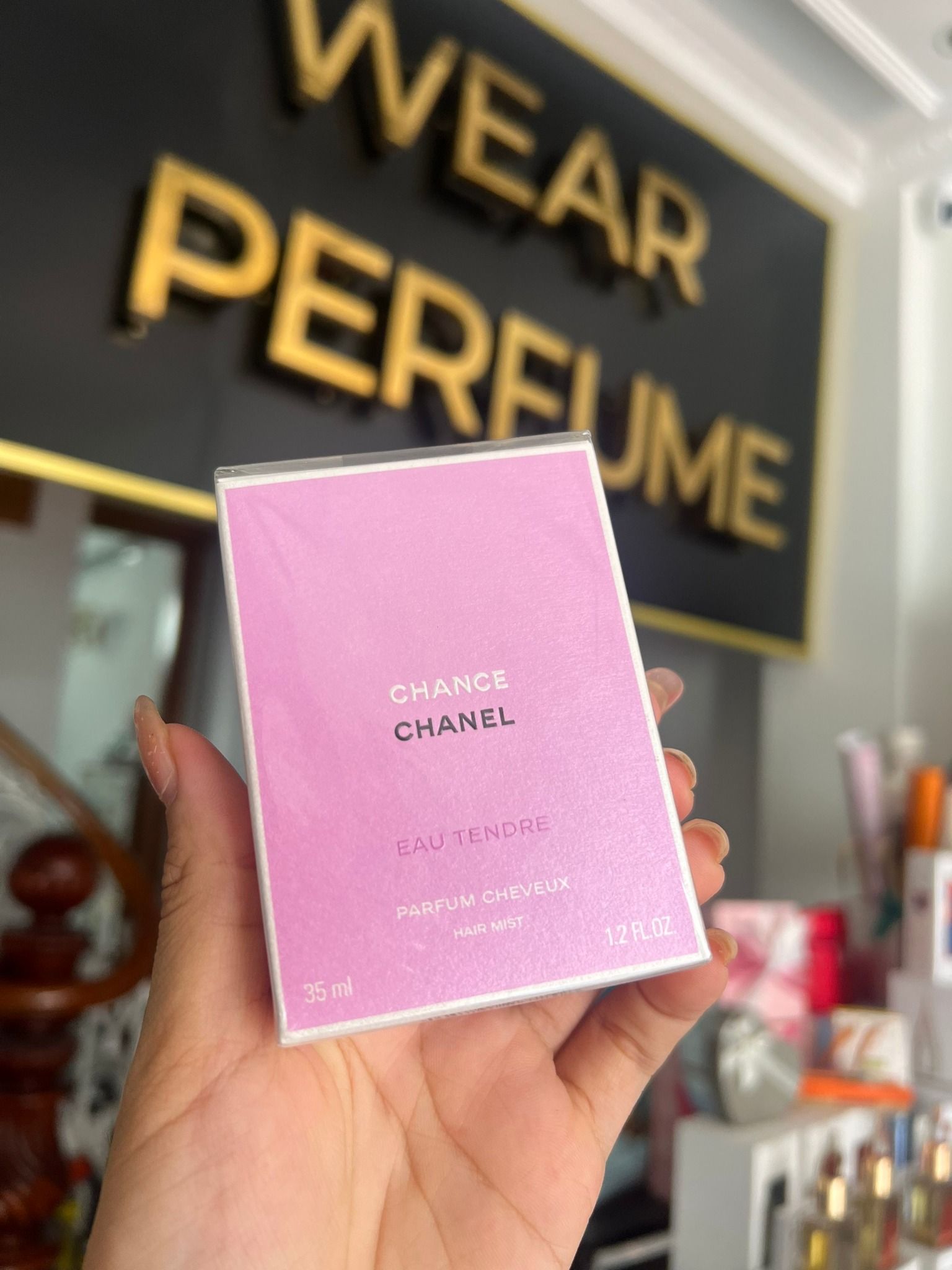  Nước Hoa Xịt Tóc Chanel Chance Eau Tendre Hair 35ML 