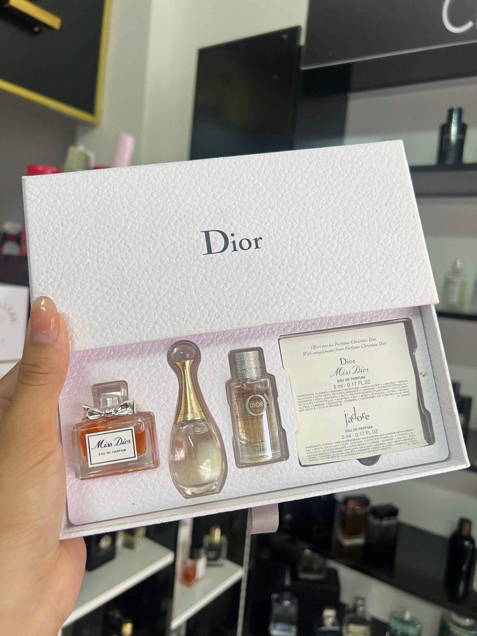  Set Quà Tặng Dior Mini 3 Chai 