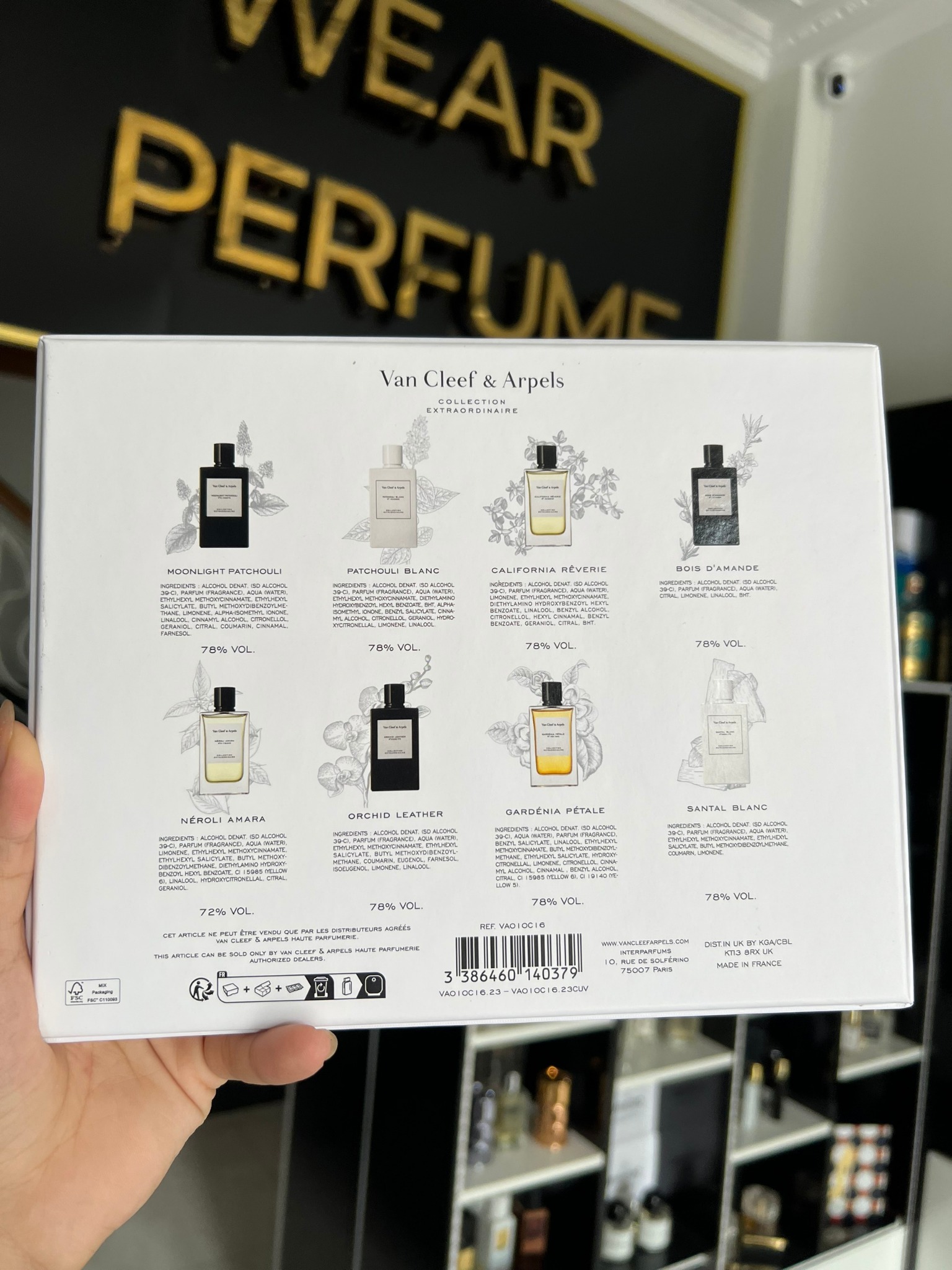 Set Nước Hoa Van Cleef & Arpels Collection Extraordinaire Set Nước Hoa Van Cleef & Arpels Collection Extraordinaire